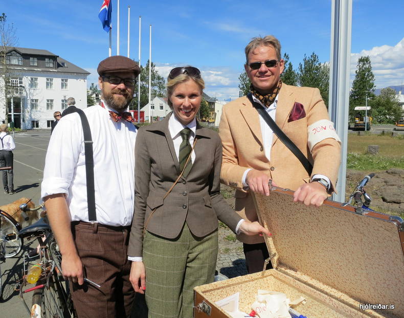 Alexander, Birgitta og Jón Gunnar