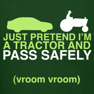 m-pretend-i-m-a-tractor design